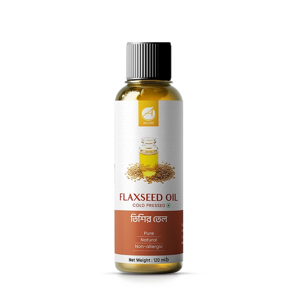 Acure Flax Seed Oil (তিশির তেল)
